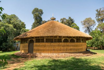 Etiopia_img70 Lake Tana, Ethiopia - May 23, 2016: An Ethiopian Orthodox Christian monastery on Lake Tana, Ethiopia